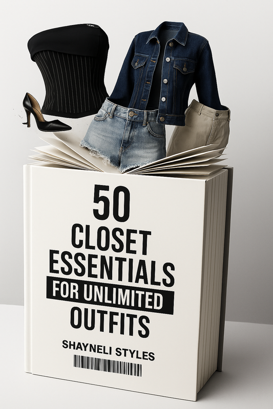 ⁠50 closet essentials for unlimited outfits